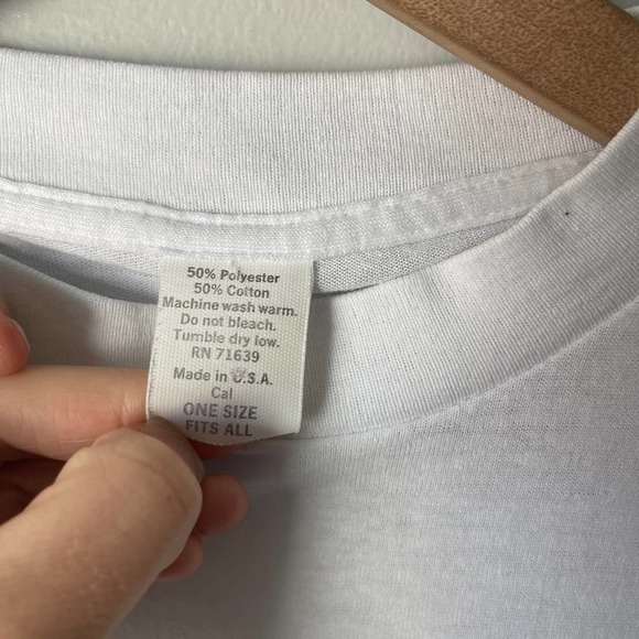 Vintage Single Stitch White Bahama Islands Tee Size OS Small/Medium - Picture 5 of 5